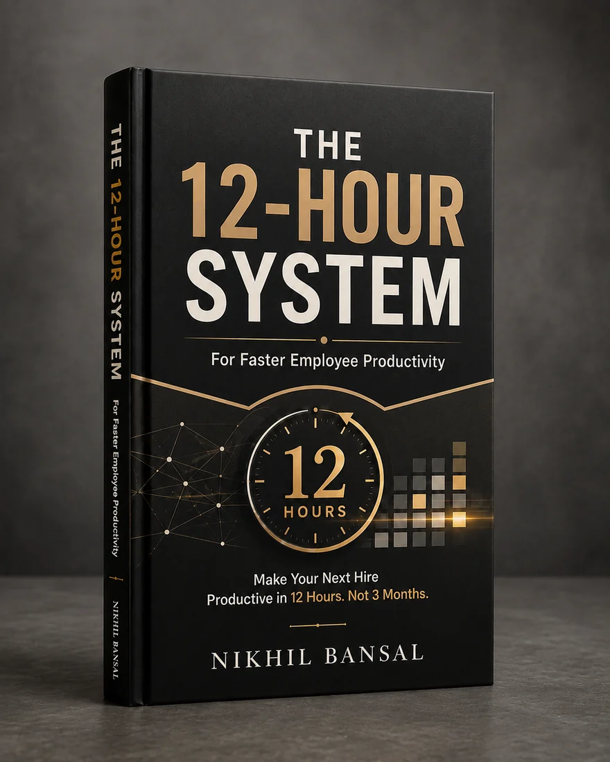 The 12-Hour System for Faster Employee Productivity — book cover